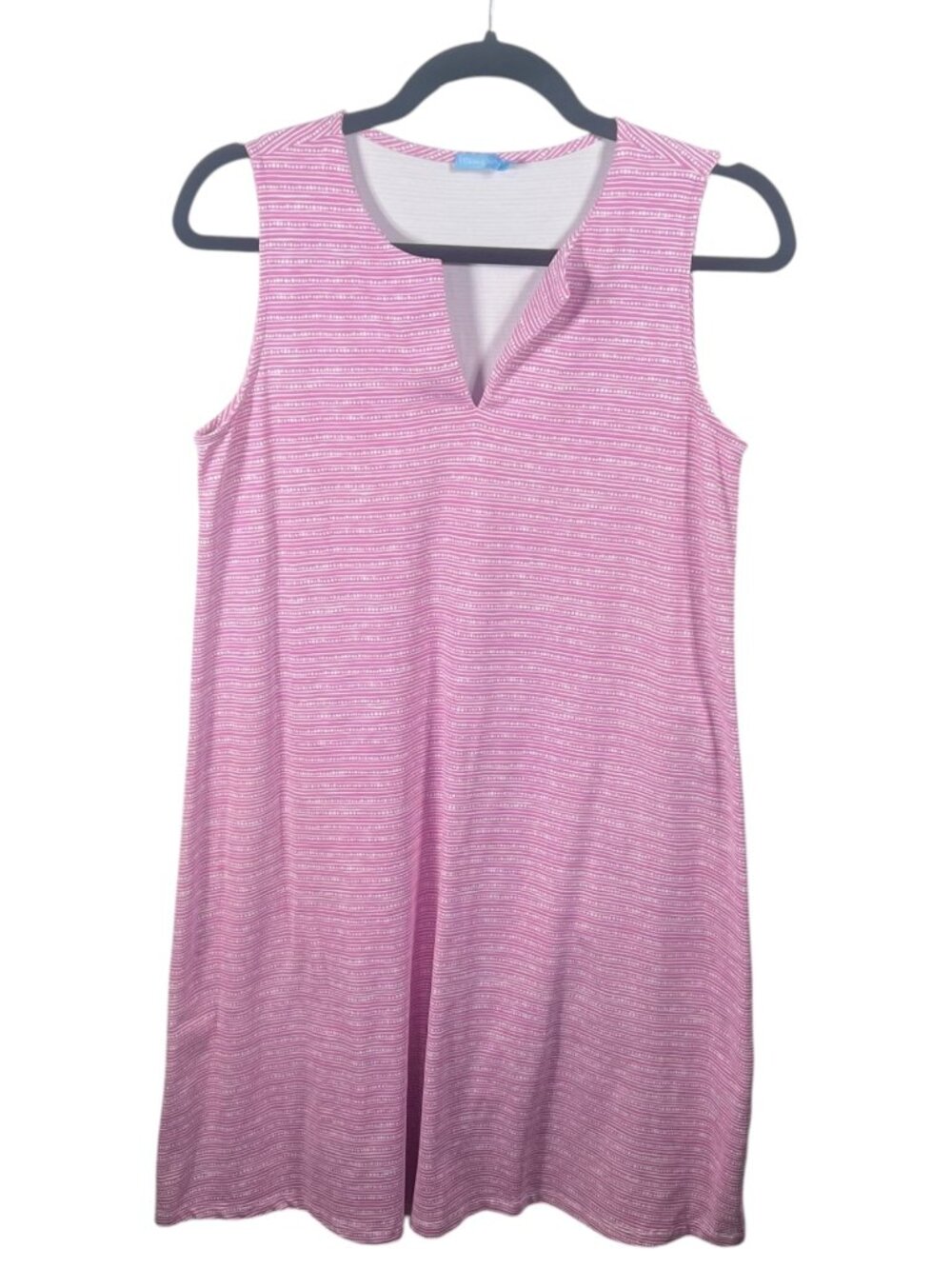 J Mclaughlin Dress Womens S Ellison Catalina Cloth Shift V Neck Beach Coastal